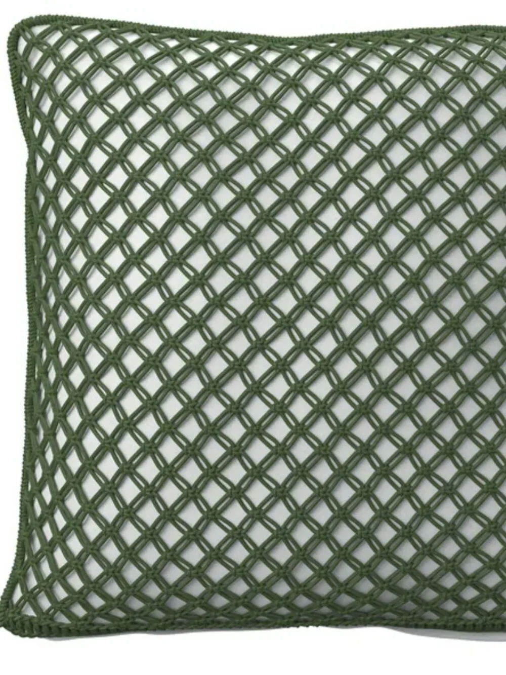 TOFTÖ 605.813.12 Cushion cover, dark gray-green outdoor/indoor, 20x20 